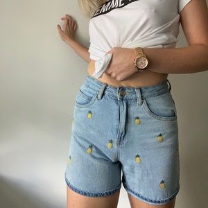 Jean shorts